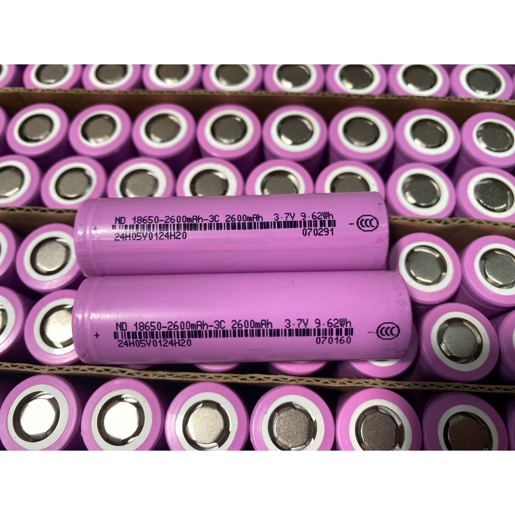 (COMBO50) Cell Pin 18650 Mới 100%(1200mAh-3200mAh) Đầu Phẳng (3,7V- 4,2V ) Loại A Pin Sunpower HL