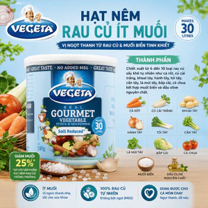 Hạt Nêm Rau Củ Vegeta Bella Vị Rau Củ Ít Muối Vegetable Nhập Khẩu Úc Gia Vị Nấu Canh Xào Kho