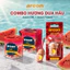Combo Areon GEL + Areon Fresco Watermelon – Nước Hoa Ô Tô Hương Dưa Hấu Chính Hãng