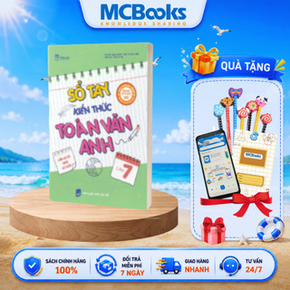 Sách - Sổ tay kiến thức Toán – Văn – Anh Lớp 7 (Theo chương trình mới)