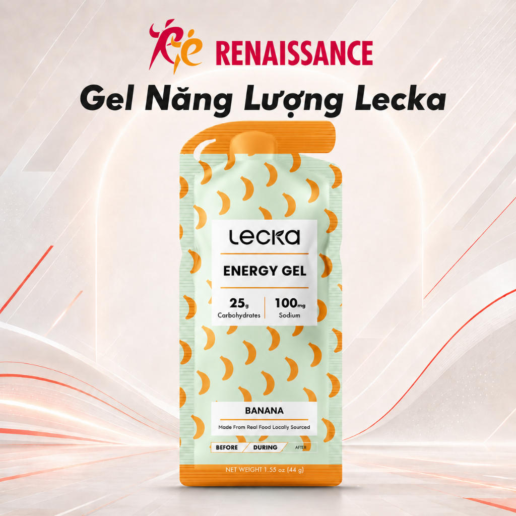 Gel Năng Lượng LECKA 40g – Bổ sung năng lượng nhanh trong vận động thể thao