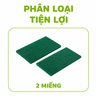 Cước Chà Nồi Xanh Đa Năng Sợi Cước Cao Cấp GD70 - Miếng Cước Rửa Chén Bát Đa Năng Sợi Cước Tổng Hợp