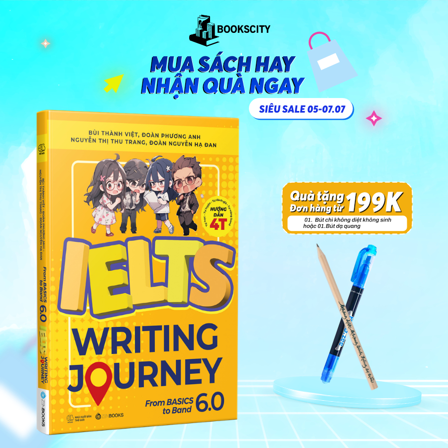 Sách - IELTS Writing Journey - From Basics To Band 6.0 (TB)