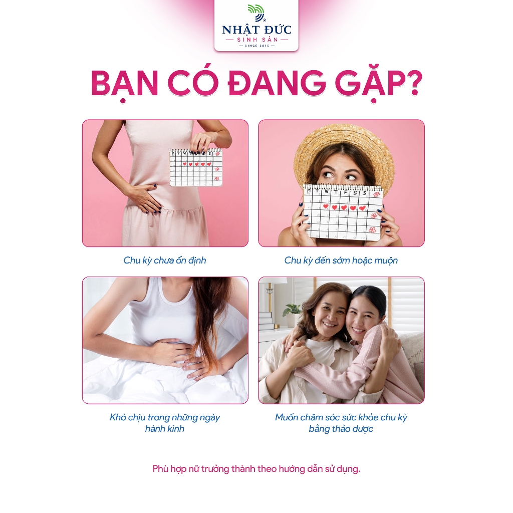 An Kinh Ích Mẫu 800mg Nhật Đức Hỗ Trợ Chu Kỳ Kinh Đều Hơn Giảm Khó Chịu Ngày Hành Kinh Hộp 30 Viên