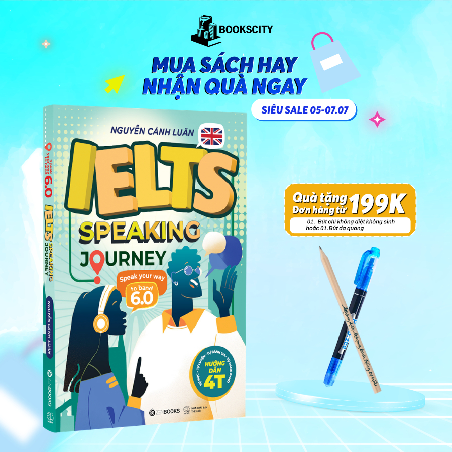 Sách - IELTS Speaking Journey: Speak Your Way To Band 6.0