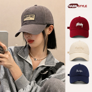 Mũ lưỡi trai HAZIN form cứng, nón lưỡi trai nam nữ thêu hình dễ thương đi học đi làm siêu xinh