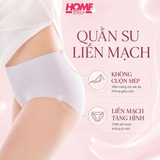 Quần lót nữ su đúc mềm mại êm ái co giãn linh hoạt mút lót chống lộ rãnh cười bảo hộ che chắn L0523