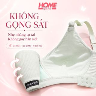 Áo ngực nữ không gọng mút mỏng thấm hút Đồ lót nữ áo ngực chất cotton mềm mại co dãn mặc êm nhẹ A554