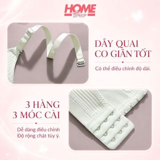 Áo ngực nữ không gọng mút mỏng thấm hút Đồ lót nữ áo ngực chất cotton mềm mại co dãn mặc êm nhẹ A554