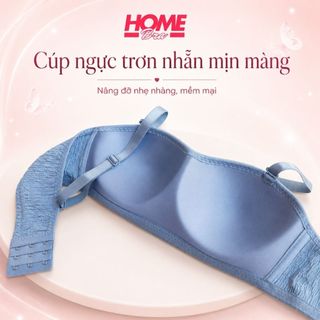 Áo ngực nữ không dây quây ngang đệm mỏng ôm ngực - Áo lót nữ không gọng, cotton mềm mịn HOMEBRA A630