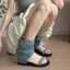 Dép Sandal Quai Ngang Cao Cổ Dễ Phối Đồ Hàng Trend 2026