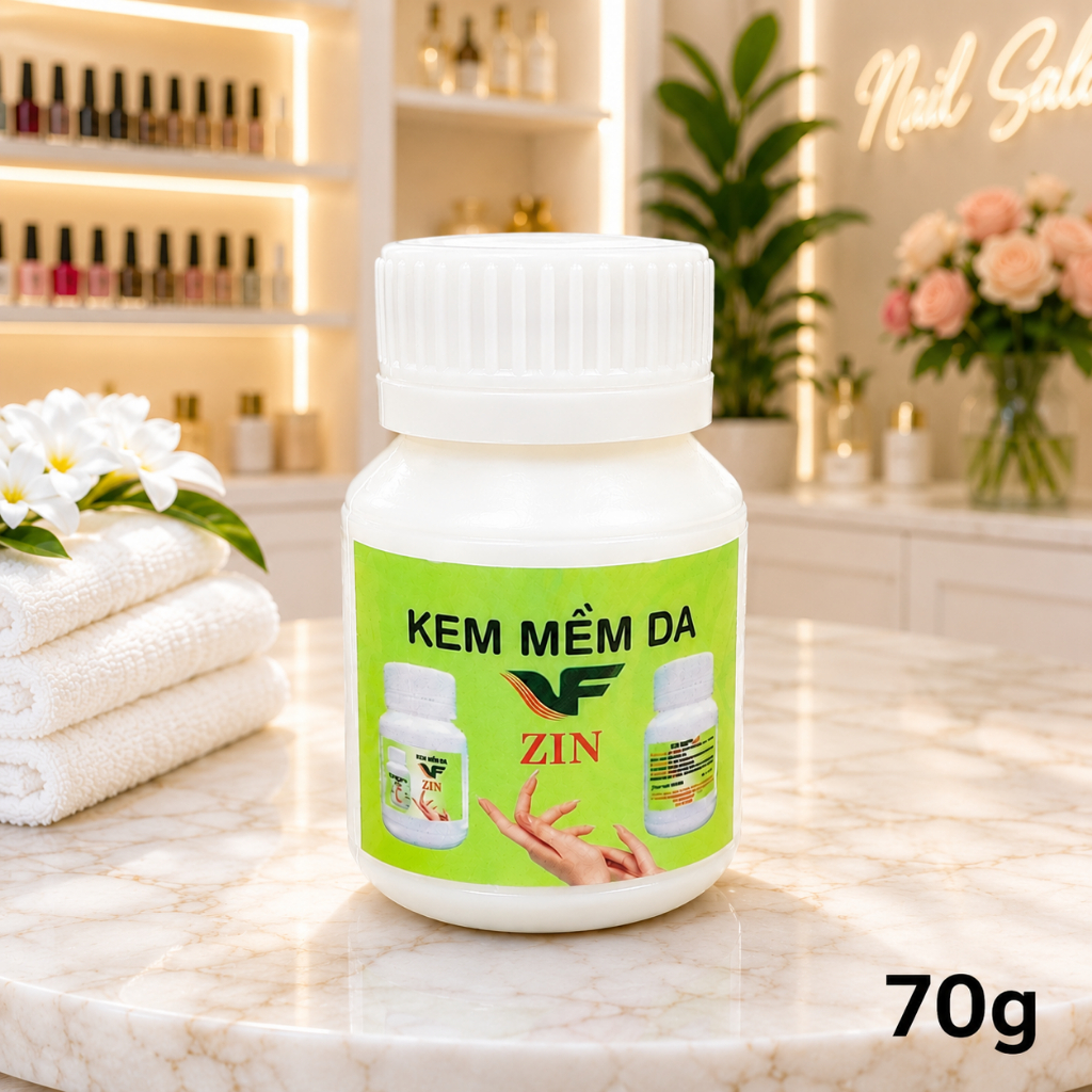 [Sản phẩm mới]Kem mềm da Zin - Dùng tạo độ ẩm cho móng và da