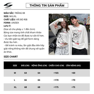 Áo Thun Tay Dài GRAPHIC TSHIRT Boxy Chất Vải Mềm Nhẹ Co Giãn Tốt | SSSTORE.Aesthetic