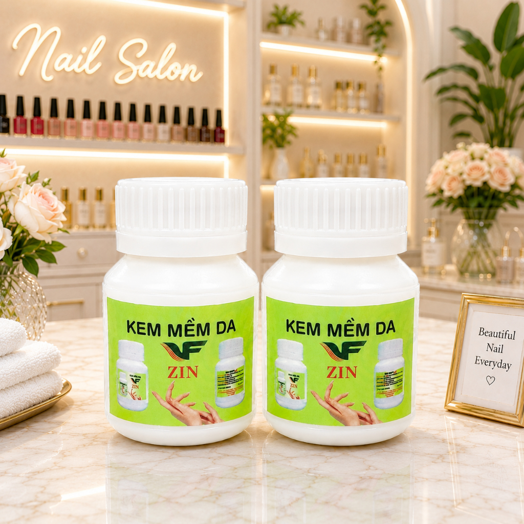 [Sản phẩm mới]Kem mềm da Zin - Dùng tạo độ ẩm cho móng và da