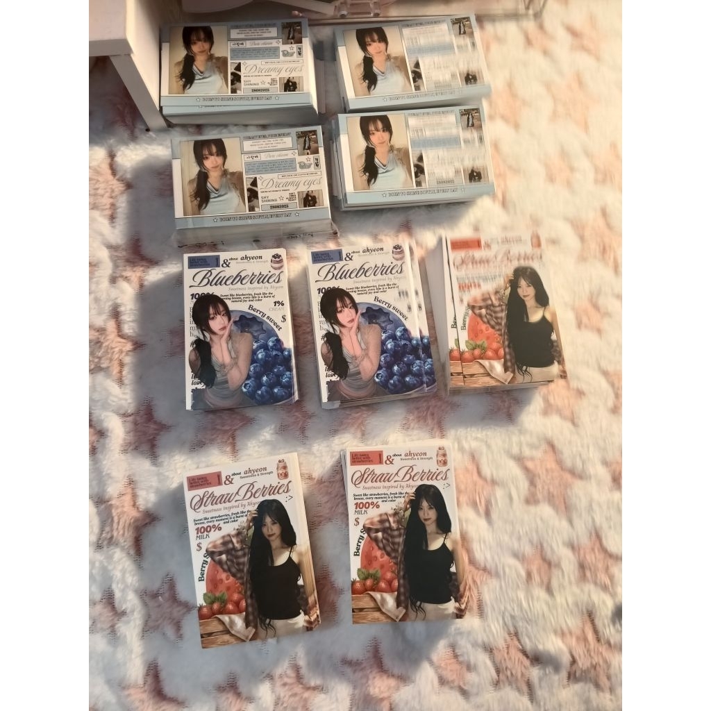 Box mix 100 card dess Babymonster.