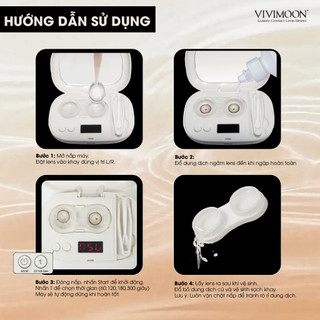 [QUÀ TẶNG KHÔNG BÁN] Khay Vệ Sinh Kính Áp Tròng 2 Trong 1 Vivisonic Cleaner Case