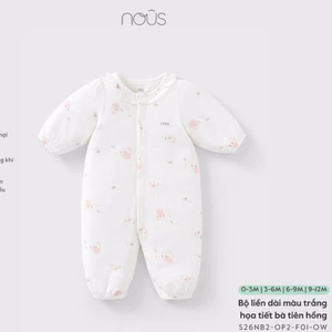 Nous Baby body liền thân không tất sơ sinh xinh xắn