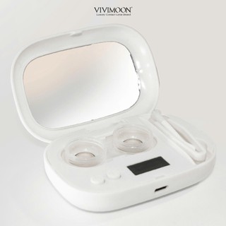 [QUÀ TẶNG KHÔNG BÁN] Khay Vệ Sinh Kính Áp Tròng 2 Trong 1 Vivisonic Cleaner Case