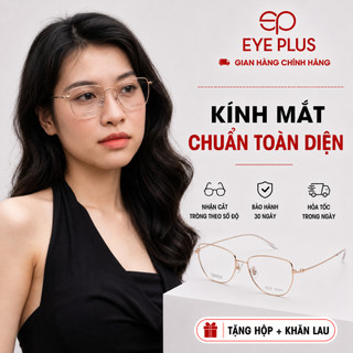 [RM] Kính Cận Dáng Mắt Mèo Nữ Reeman 190065 Eye Plus Chất Liệu Titanium Mảnh Nhẹ – Kính Mắt Kiểu Dáng Thời Trang Unisex