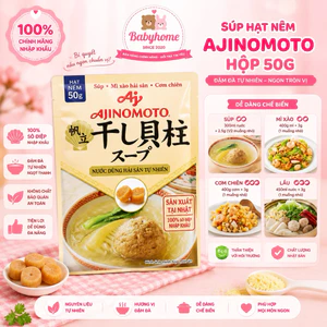 Hạt nêm Ajinomoto vị sò điệp cho bé từ 6 tháng tuổi 50g