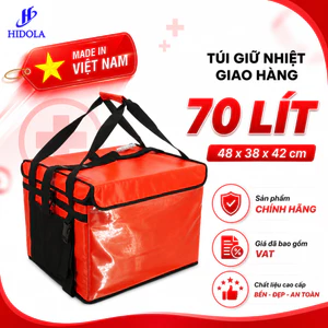 TÚI GIAO HÀNG GIỮ NHIỆT LỚN 70 LÍT 7190B, chống nước