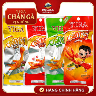 Set 30 Chân gà ăn liền Yiga các vị 30g/32g/25g (Vị cay, vị nướng, vị ủ xì dầu, vị ngâm ớt)