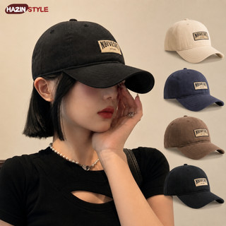 Mũ lưỡi trai HAZIN thêu chữ NBI form cứng, nón lưỡi trai thời trang Hàn Quốc mẫu mới dành cho nam nữ đi học đi chơi