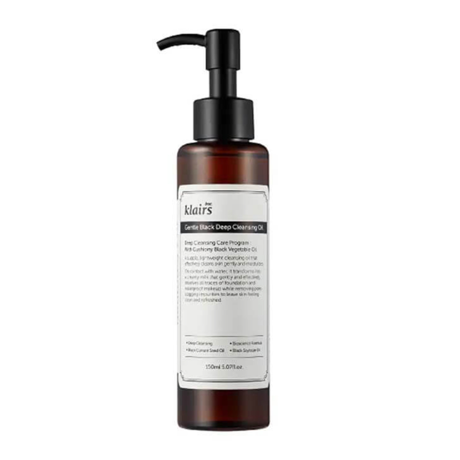 Dầu tẩy trang Klairs Gentle Black Deep Cleansing Oil - 150ml