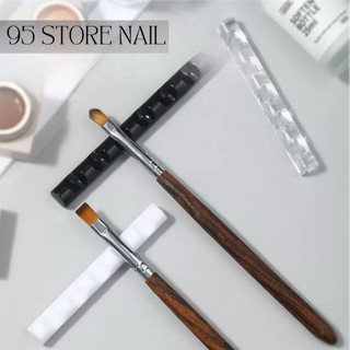 Thanh gác cọ nail 5 ô , giúp bảo vệ đầu cọ