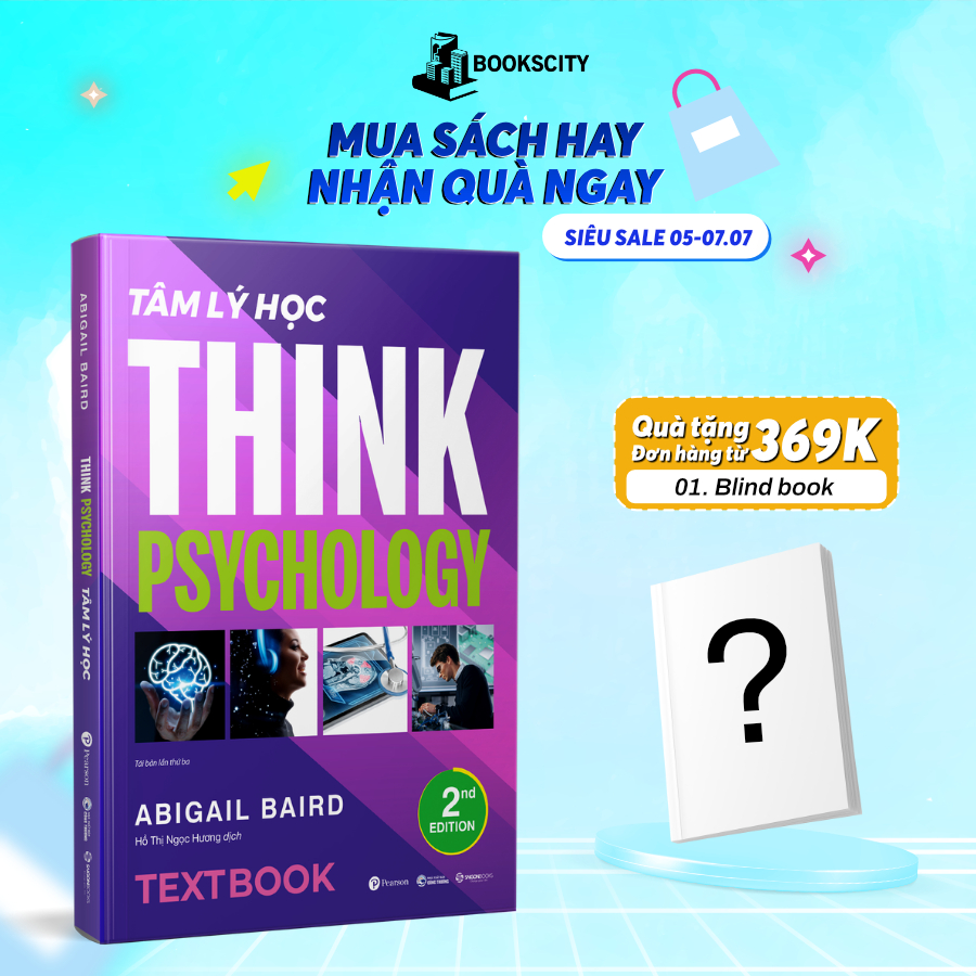 Sách - Textbook Tâm Lý Học - Think Psychology - Abigail Baird