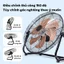 Quạt sàn công nghiệp kích thước lớn nâng cấp cao cấp EXYT, 8 cấp gió, dây dài 3m, dùng cho nhà & cửa hàng