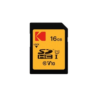 Thẻ nhớ máy ảnh SDHC 16GB KODAK EKMSD16GHC10K V10 U1 đọc 90mb/s ghi 20mb/s - hỗ trợ ghi hình FullHD