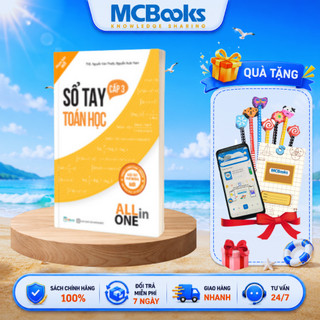 Sách - Sổ tay Toán học cấp 3- All in One (cập nhật chương trình SGK mới)