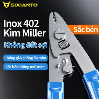 kìm tuốt sợi quang kìm tuốt cáp quang dao tuốt cáp quang 3 lỗ thép không gỉ chống trượt độ chính xác cao