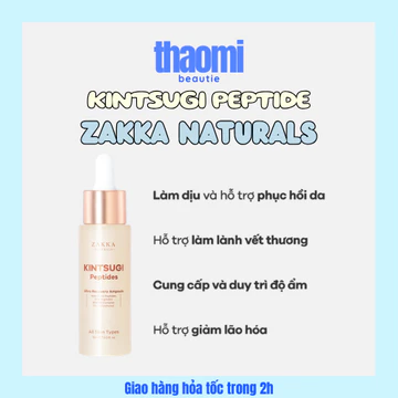 (Date 2029) Serum Kintsugi Peptides Phục Hồi Da ZAKKA NATURALS 4ml/15ml