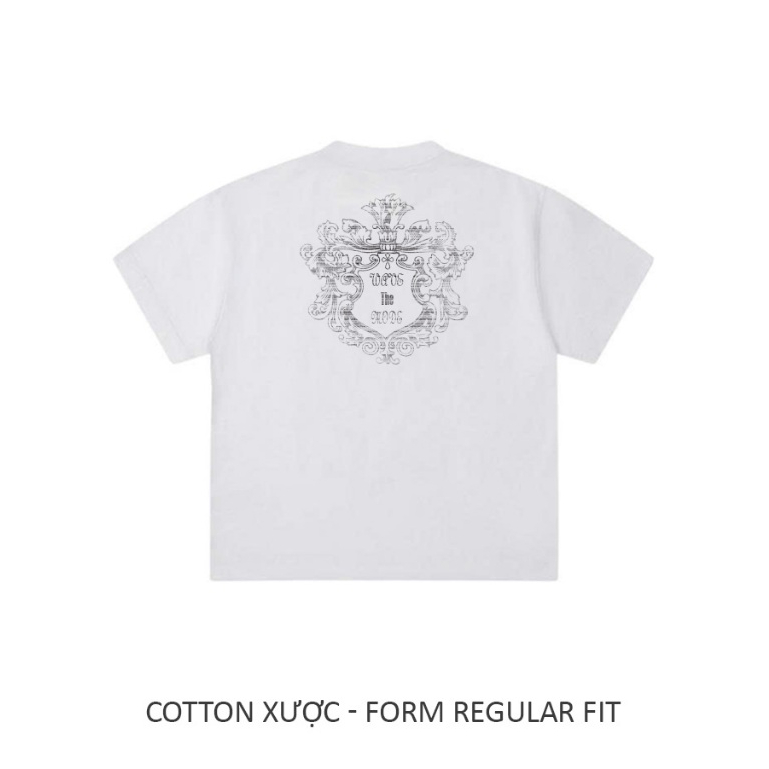 WAVE01 - ÁO THUN XƯỢC - FORM RAGULAR FIT 230GSM