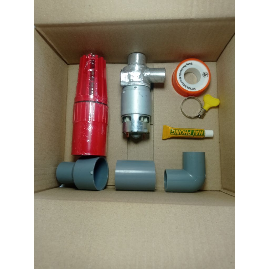 máy bơm nước 12 v thái bình dùng bình acquy tưới cây ,rửa xe.