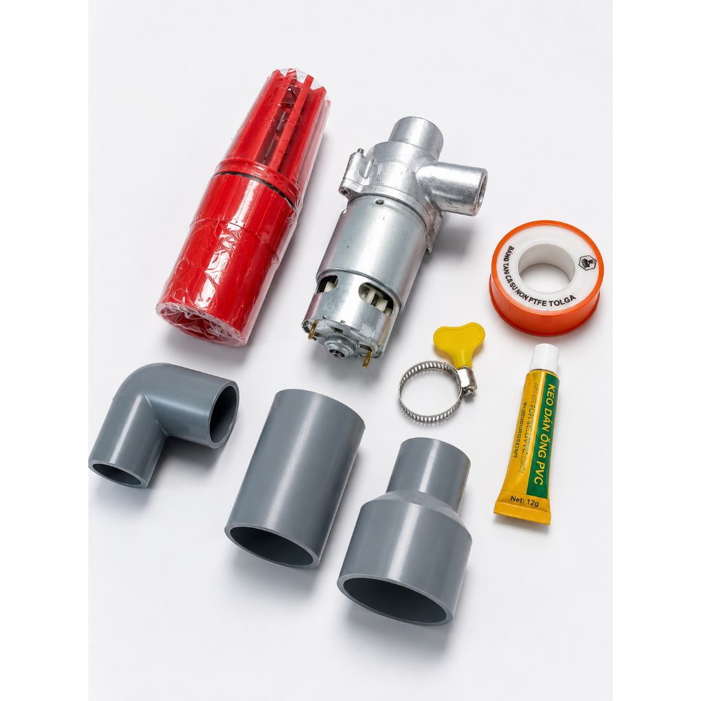 máy bơm nước 12 v thái bình dùng bình acquy tưới cây ,rửa xe.