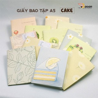 Set 8 Tờ Giấy Bao Tập A5 - BaoAn Stationery - Tặng 8 Nhãn Vở - Bao Bìa Sổ Tay, Notebook, Planner