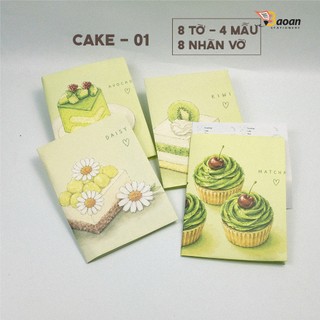 Set 8 Tờ Giấy Bao Tập A5 - BaoAn Stationery - Tặng 8 Nhãn Vở - Bao Bìa Sổ Tay, Notebook, Planner