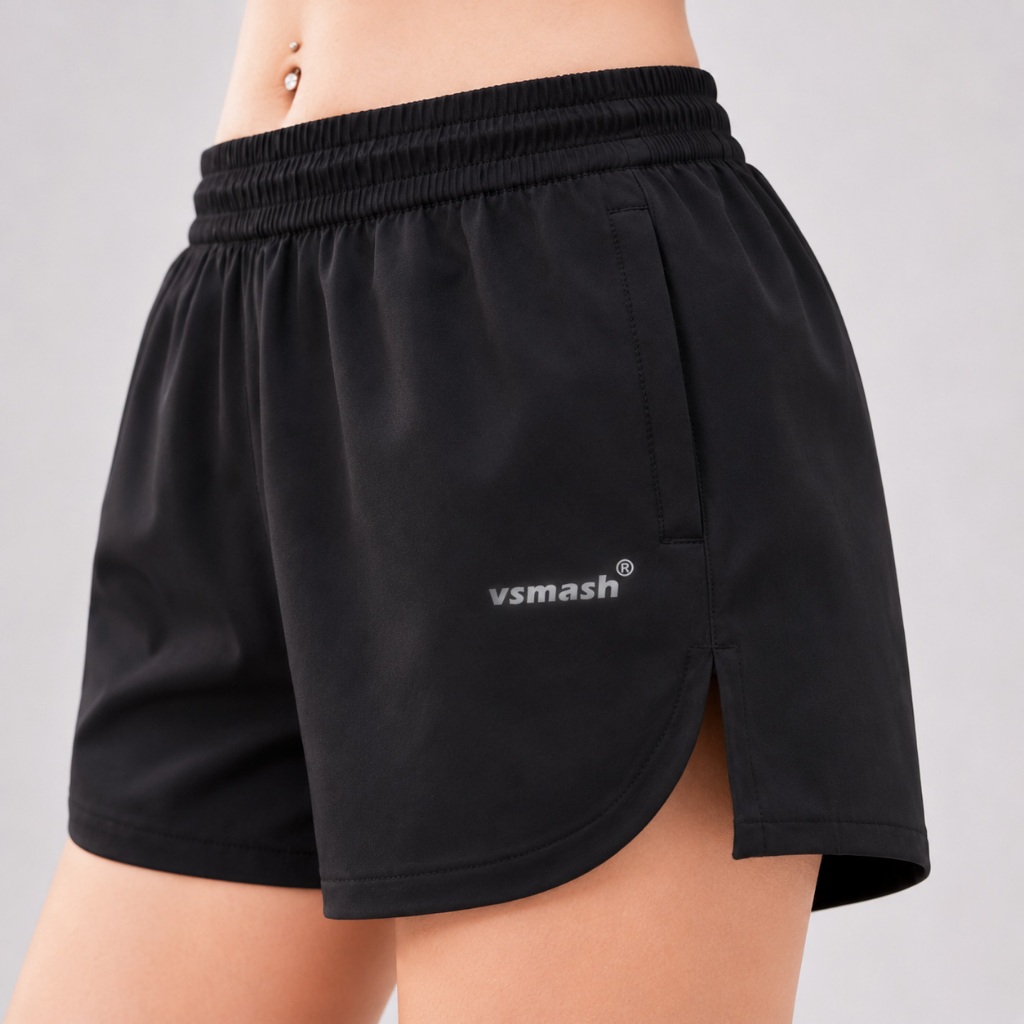 Quần Thể Thao Nữ Motion Shorts 4IN Có Túi 2 Lớp Vsmash Sportswear Short Thể Thao Chạy Bộ Co Giãn tập l
