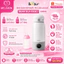 Máy Hâm Sữa Di Động Pin 10000mAh BKL-055EJ – Giữ Nhiệt 11-17H, Sạc Nhanh Type-C, Màn Hình LED, An Toàn Cho Bé .