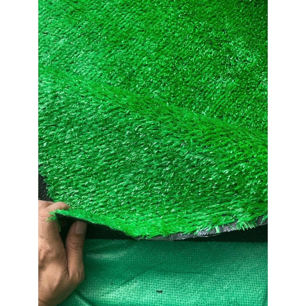 Thảm cỏ nhân tạo 1.5cm tốt xanh non, 8m2(2 x 4m) - trải sàn, trải sân vườn, dán tường