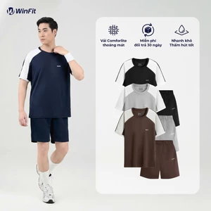 Bộ Quần Áo Thể Thao Nam WINFIT Urban Active vải ComfortLite cao cấp, mỏng nhẹ, thoáng khí, Form Regular năng động WBN001