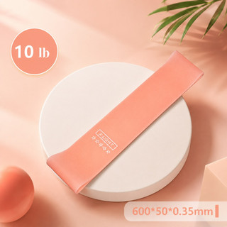 Bộ 5 dây kháng lực tập Yoga SFIT PRETTY dành cho nữ, tập CrossFit, Pilates, tập mông, tập chân tay, toàn thân