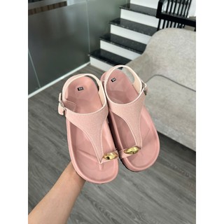Dép Sandal Nữ Quai Hậu Xỏ Ngón Đế 2cm Phối Màu Nhẹ Nhàng Thanh Lịch Phù Hợp Môi Trường Công Sở, Du Lịch