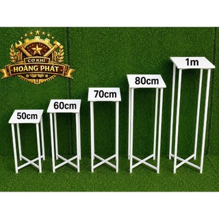 Kệ lẻ loại vuông chân thẳng loại gấp gọn để lễ tráp cưới hỏi