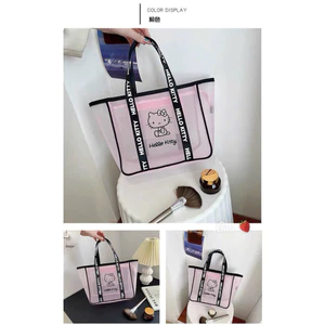 Túi lưới hello kitty 2 màu