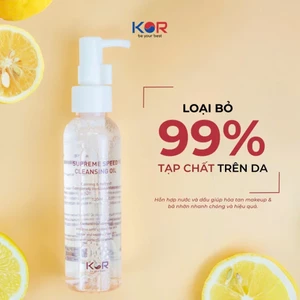 Dầu tẩy trang KOR Hàn Quốc làm sạch sâu ,Không gây kích ứng 120ml.