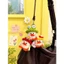 Móc khóa charm con vịt đội mũ handmade